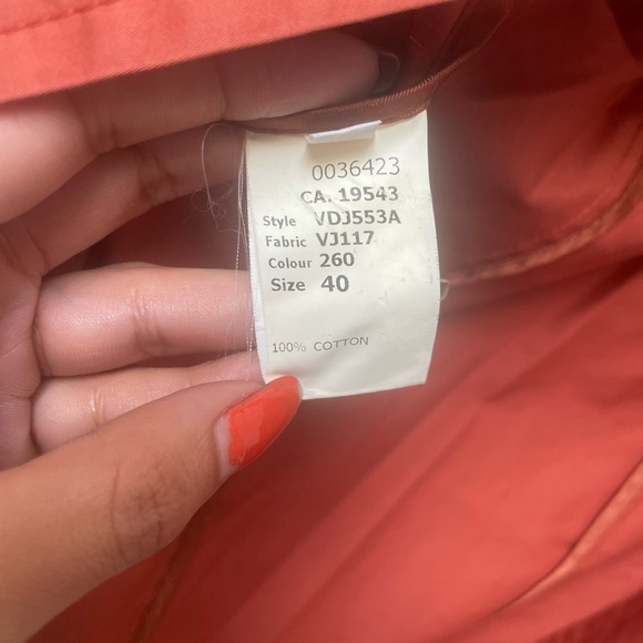 Viktor & Rolf Orange Utility Jacket Lightweight - Picture 6 of 6